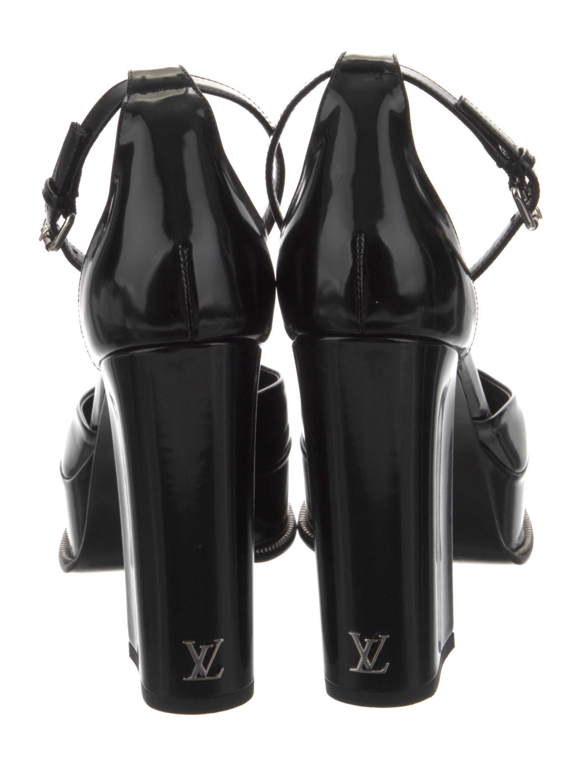 Louis Vuitton Leather D'Orsay Pumps